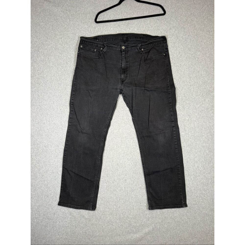 Levi's 559 Men's Size 40x32 Black Relaxed Straight Leg Jeans